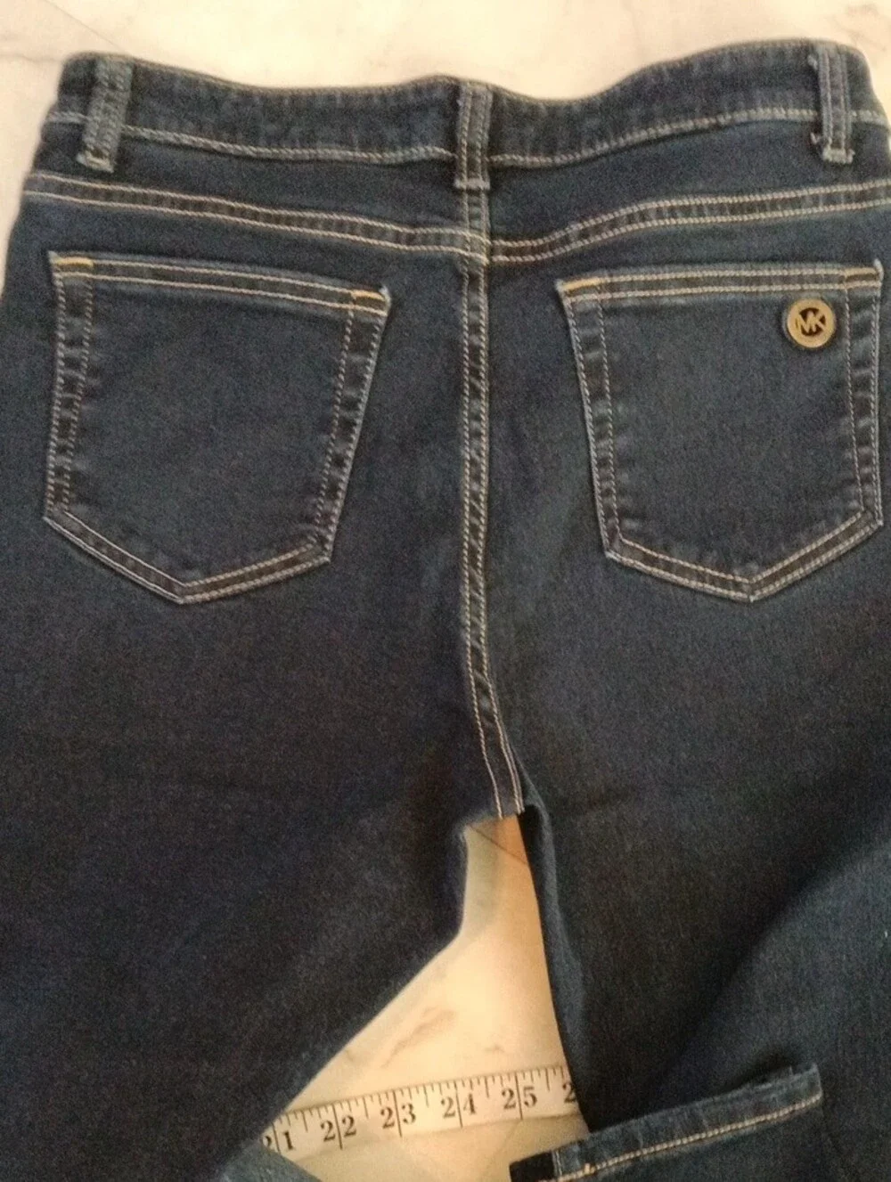Michael Kors Navy Skinny Jeans